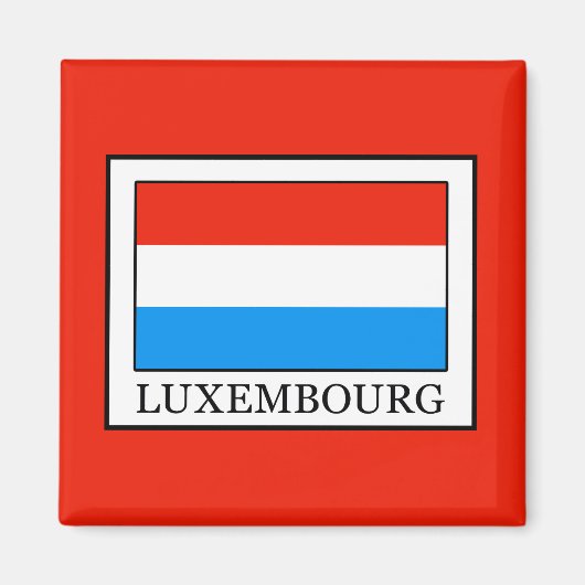 Luxemburg Magneet (Voorkant)