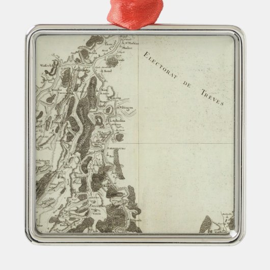 Luxemburg Metalen Ornament (Voorkant)