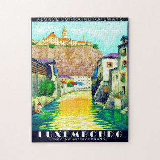  - Luxemburg - reisposter Puzzle Legpuzzel