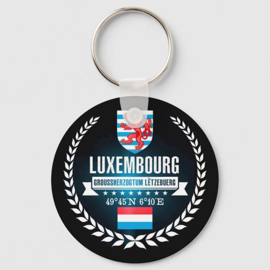 Luxemburg Sleutelhanger (Voorkant)