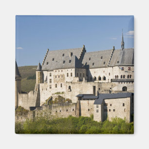Luxemburg, Vianden. Vianden Chateau 15 Magneet