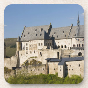 Luxemburg, Vianden. Vianden Kasteel (b. 15e Bier Onderzetter