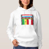 Luxemburgs en Galiru Hoodie (Voorkant)