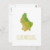 Luxemburgse kaart (Voorkant / Achterkant)