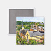 Luxemburgse stad magneet (Voorkant / Achterkant)