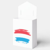 Luxemburgse vlag bedankdoosjes (Geopend)