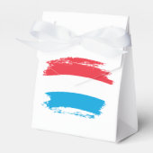 Luxemburgse vlag bedankdoosjes (Voorkant Zijde)