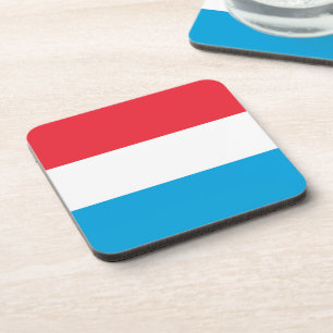 Luxemburgse vlag bier onderzetter