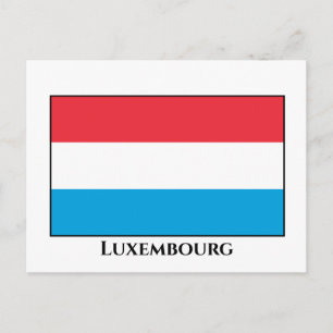 Luxemburgse vlag briefkaart