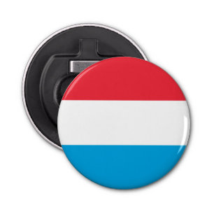 Luxemburgse vlag button flesopener