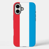 Luxemburgse vlag Case-Mate iPhone case (Achterkant)