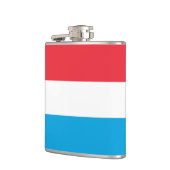 Luxemburgse vlag heupfles (Links)