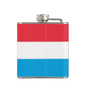Luxemburgse vlag heupfles (Achterkant)