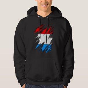 Luxemburgse vlag hoodie