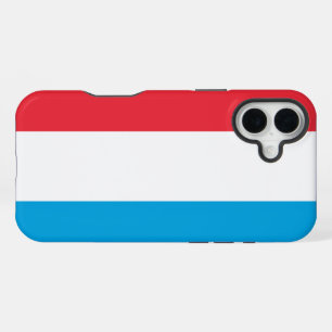 Luxemburgse vlag iPhone 16 plus hoesje