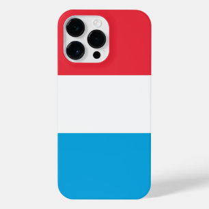 Luxemburgse vlag iPhone 14 pro max hoesje