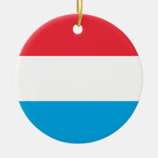Luxemburgse vlag keramisch ornament