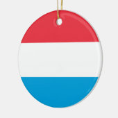 Luxemburgse vlag keramisch ornament (Links)