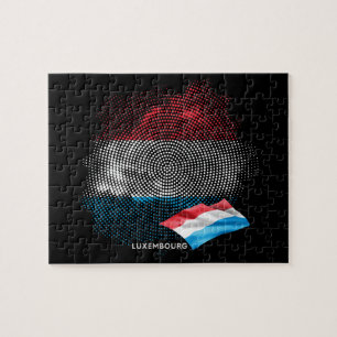 Luxemburgse vlag legpuzzel