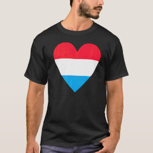 Luxemburgse vlag Luxemburg Reizen Luxemburg Lux T-shirt