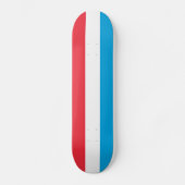 Luxemburgse vlag skateboard (Voorkant)