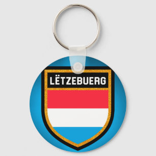 Luxemburgse vlag sleutelhanger