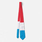 Luxemburgse vlag stropdas (Achterkant)