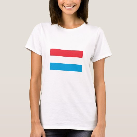 Luxemburgse vlag t-shirt (Voorkant)