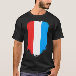 Luxemburgse vlag t-shirt