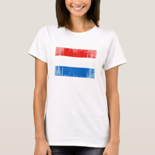 Luxemburgse vlag t-shirt