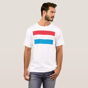 Luxemburgse vlag t-shirt