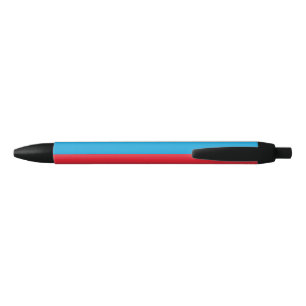 Luxemburgse vlag zwarte inkt pen