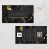 luxemerk Mable en black finance professional Visitekaartje (Voorkant / Achterkant)