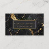 luxemerk Mable en black finance professional Visitekaartje (Voorkant)