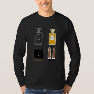Luxerkant zwart gelimiteerde klassieke valtas Perf T-shirt