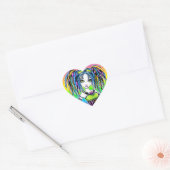 "Luxie" Rainbow Cyber Gothic Fairy Stickers (Envelop)