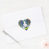 "Luxie" Rainbow Cyber Gothic Fairy Stickers (Envelop)