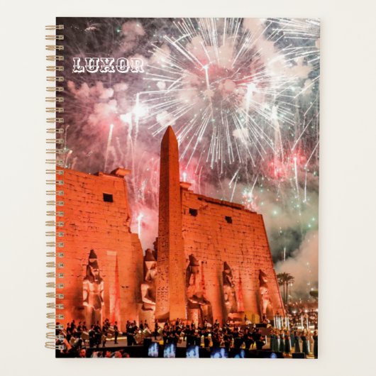 Luxor Ancient Egypt Avenue of Sphinxes Foto's Planner (Voorkant)