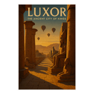 LUXOR – De Oude Stad van de Koningen Perfect Poster