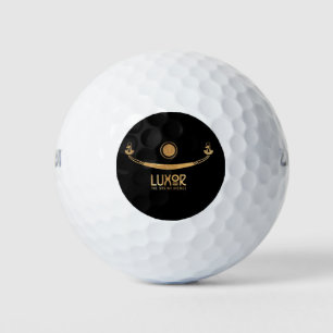 Luxor de Sfinx Laan Khufus schip Karnak Egypte Golfballen