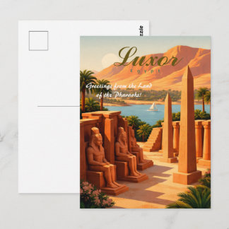 Luxor Egypt Briefkaart