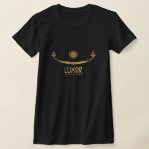 Luxor Sphinx Avenue Golden Khufus schip T-shirt