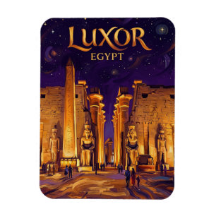 Luxor Tempel Egypte Magneet