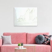 Luxor Temple Canvas Afdruk (Insitu (Woonkamer))