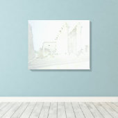 Luxor Temple Canvas Afdruk (Insitu (Houten vloer))