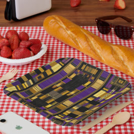 Luxueus Afrikaans-Caribisch erfgoed Multicolor  Papieren Bordje