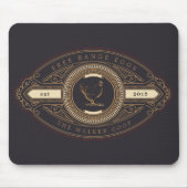 luxueus gouden boerderij muismat (Voorkant)