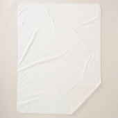 Luxueuse couverture Sherpa Fleece (Devant)