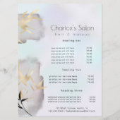 Luxueuse Gold Bamboo Salon Carte Prix (Devant)