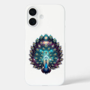 Luxueux coque iphone Cosmic Peacock
